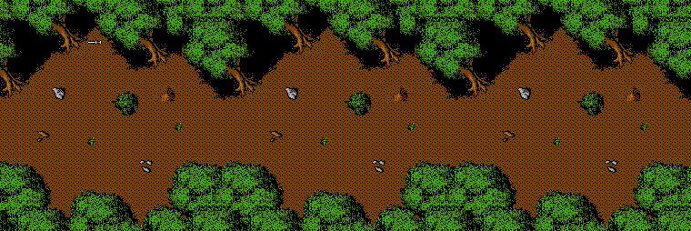 Thumbnail for a map of Dubois Path for the NES game Robin Hood: Prince Of Thieves.