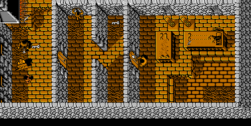Thumbnail for a map of Prison for the NES game Robin Hood: Prince Of Thieves.