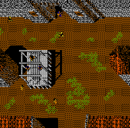 Thumbnail for a map of Town Square for the NES game Robin Hood: Prince Of Thieves.