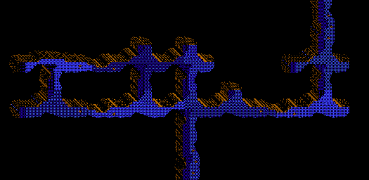 Thumbnail for a map of Well Tunnels for the NES game Robin Hood: Prince Of Thieves.