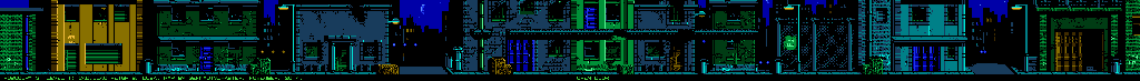 Thumbnail for a map of Level 1: Cadillac Heights, Dusk for the NES game RoboCop 3.