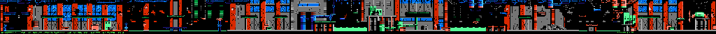 Thumbnail for a map of Level 2: Rocket Motors Factory for the NES game RoboCop 3.