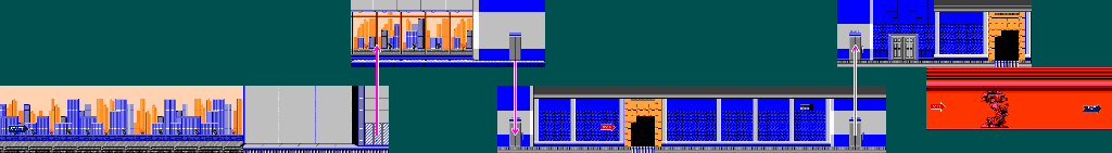 Thumbnail for a map of Return To OCP for the NES game RoboCop.