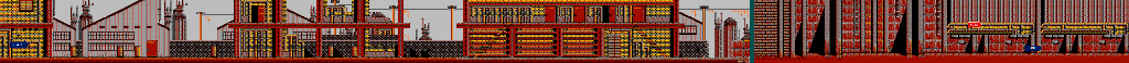 Thumbnail for a map of Steel Factory for the NES game RoboCop.