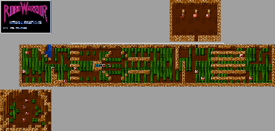 Thumbnail for a map of The Fringes Period 1-1 for the NES game RoboWarrior.