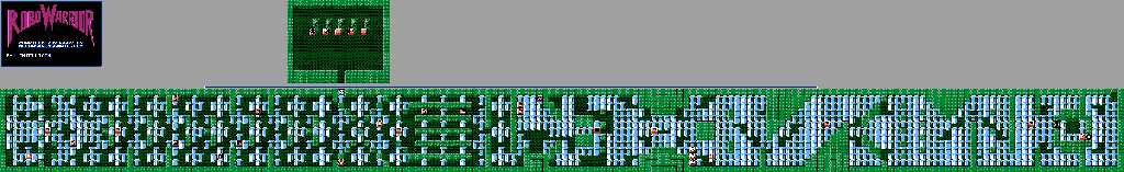 Thumbnail for a map of Intellicon Period 5-1 for the NES game RoboWarrior.