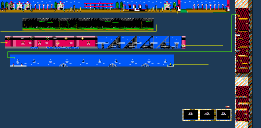Thumbnail for a map of Channel-3: Playland for the NES game Rockin' Kats.