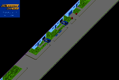 Thumbnail for a map of Practice for the NES game Rollerblade Racer.