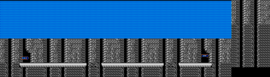 Thumbnail for a map of Violators Stage 5-2 for the NES game Rollergames.