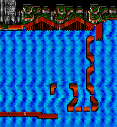 Thumbnail for a map of Violators Stage 5-3 for the NES game Rollergames.