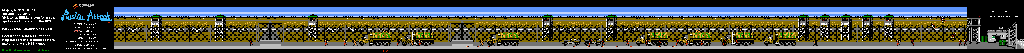 Thumbnail for a map of Stage 2 (Enemies) for the NES game Rush'n Attack.