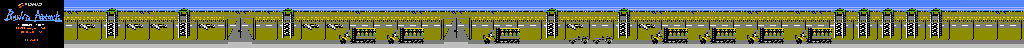 Thumbnail for a map of Stage 2 for the NES game Rush'n Attack.