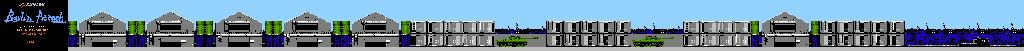 Thumbnail for a map of Stage 3 for the NES game Rush'n Attack.