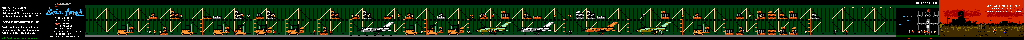 Thumbnail for a map of Stage 6 (Enemies) for the NES game Rush'n Attack.