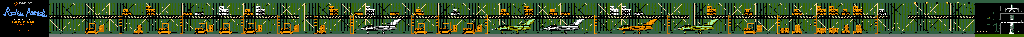 Thumbnail for a map of Stage 6 for the NES game Rush'n Attack.