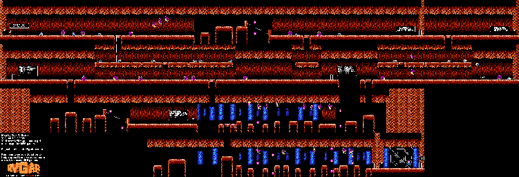 Thumbnail for a map of Den Of Sagila for the NES game Rygar.
