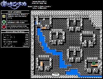 Thumbnail for a map of Shakunta Village for the NES game Sansara Naga.