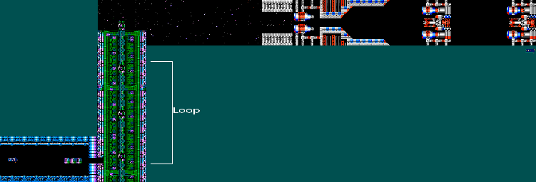 Thumbnail for a map of IV for the NES game S.C.A.T.: Special Cybernetic Attack Team.