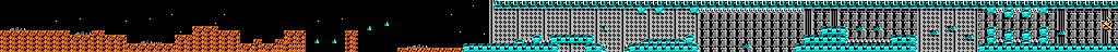 Thumbnail for a map of Level 2 for the NES game SD Hero Soukessen: Taose! Aku no Gundan.