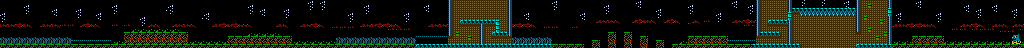 Thumbnail for a map of Level 7 for the NES game SD Hero Soukessen: Taose! Aku no Gundan.