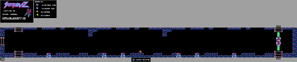 Thumbnail for a map of Section 04 for the NES game Section-Z.