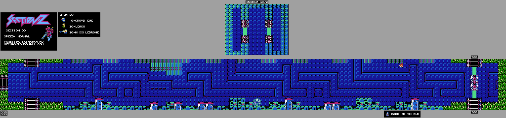 Thumbnail for a map of Section 09 for the NES game Section-Z.