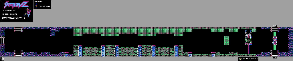 Thumbnail for a map of Section 16 for the NES game Section-Z.