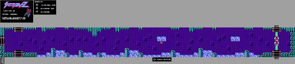Thumbnail for a map of Section 20 for the NES game Section-Z.