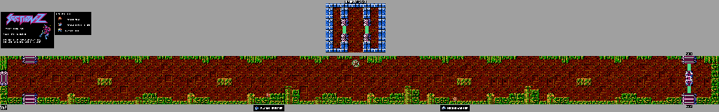Thumbnail for a map of Section 28 for the NES game Section-Z.