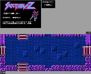 Thumbnail for a map of Section 31 for the NES game Section-Z.