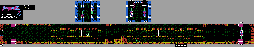 Thumbnail for a map of Section 35 for the NES game Section-Z.