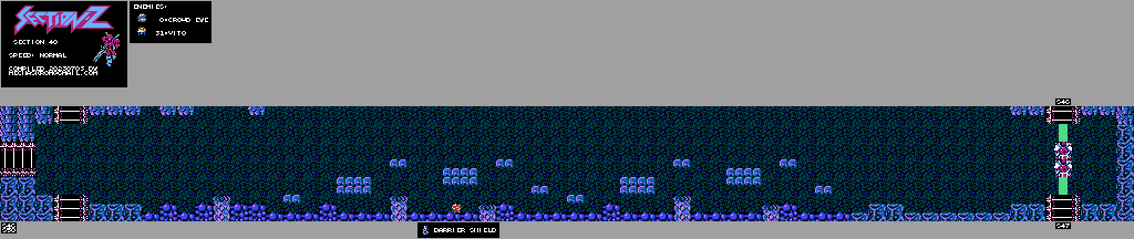 Thumbnail for a map of Section 48 for the NES game Section-Z.