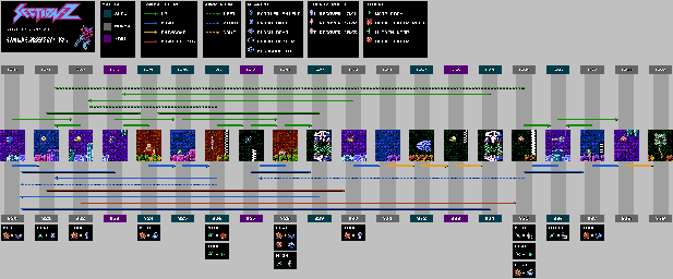 Thumbnail for a map of Sections 20-39 (Mini-Map) for the NES game Section-Z.