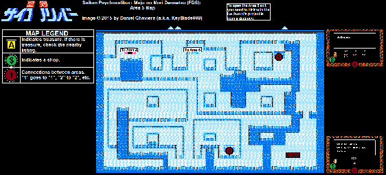 Thumbnail for a map of Area 5 for the NES game Seiken Psycho Calibur.