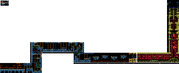 Thumbnail for a map of Stage 5 for the NES game Shadow Of The Ninja.