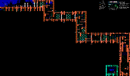 Thumbnail for a map of Area A: Factory (Enemies) for the NES game Shatterhand.
