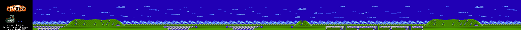 Thumbnail for a map of Wave 1 for the NES game Silkworm.