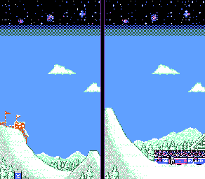 Thumbnail for a map of Acro Aerials for the NES game Ski Or Die.