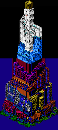 Thumbnail for a map of Map for the NES game Snake Rattle N Roll.