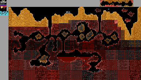 Thumbnail for a map of Planet 11: Shankoo for the NES game Solar Jetman.