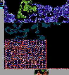 Thumbnail for a map of Planet 12: Miplezur for the NES game Solar Jetman.