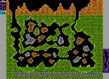 Thumbnail for a map of Planet 2: Mexomorf for the NES game Solar Jetman.