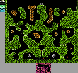 Thumbnail for a map of Planet 5: Bokky for the NES game Solar Jetman.