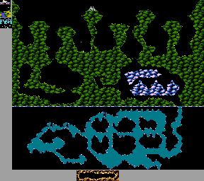 Thumbnail for a map of Planet 7: Chorlton for the NES game Solar Jetman.
