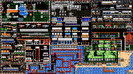 Thumbnail for a map of World for the NES game Spiritual Warfare.