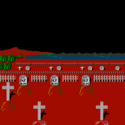 Thumbnail for a map of Intro for the NES game Splatterhouse: Wanpaku Graffiti.