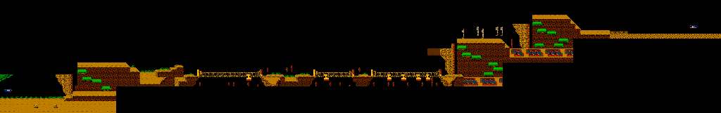 Thumbnail for a map of Stage VI for the NES game Splatterhouse: Wanpaku Graffiti.
