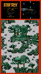 Thumbnail for a map of Altamira for the NES game Star Trek.