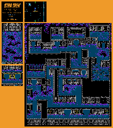 Thumbnail for a map of Lekythos Underground for the NES game Star Trek.