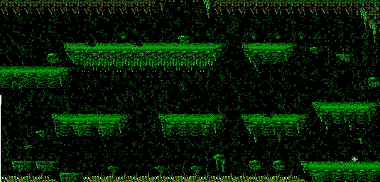 Thumbnail for a map of Tatooine Green Cave 1 for the NES game Star Wars.
